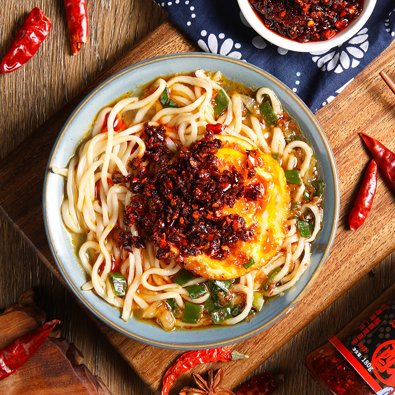 婆婆干煸高辣肉丝辣椒酱特辣拌面拌饭佐餐258g辣椒酱