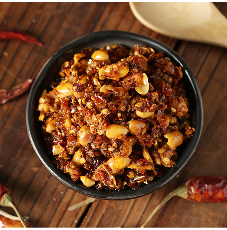 泰丰花生芝麻酱180g沂蒙特产香辣即食佐餐拌饭辣椒酱