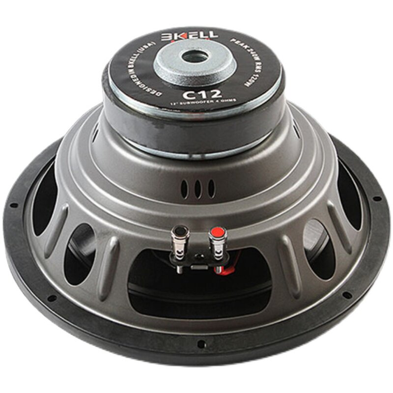 汽车音响改装霸克c10圆形无源低音炮喇叭配件汽车音箱