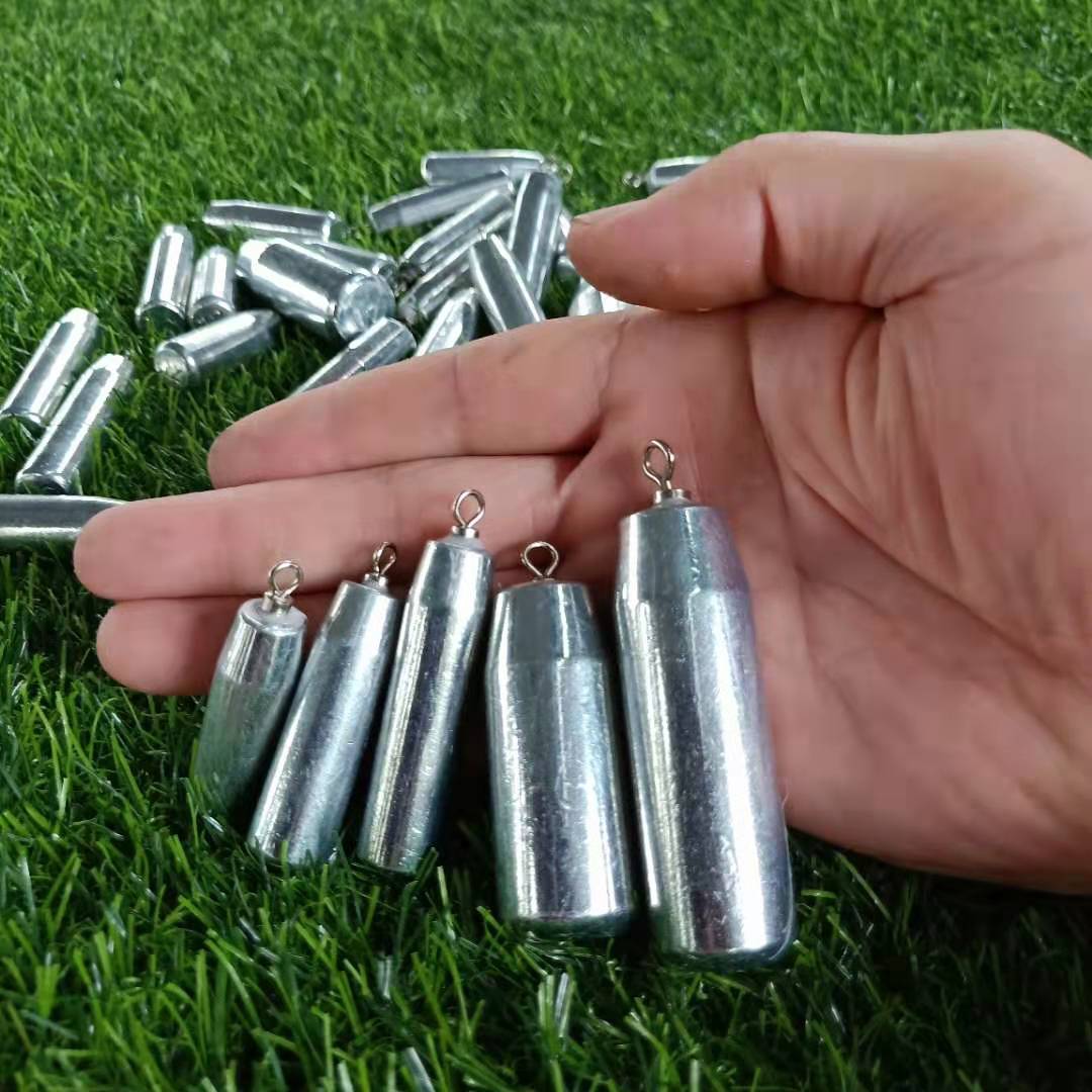 竿抛竿串海钓淡水钓鱼环保铁坠电镀防锈渔坠铅坠