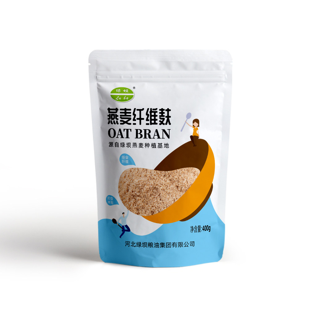 绿坝燕麦麸皮饮即食免饱腹早餐400g营养免煮水果