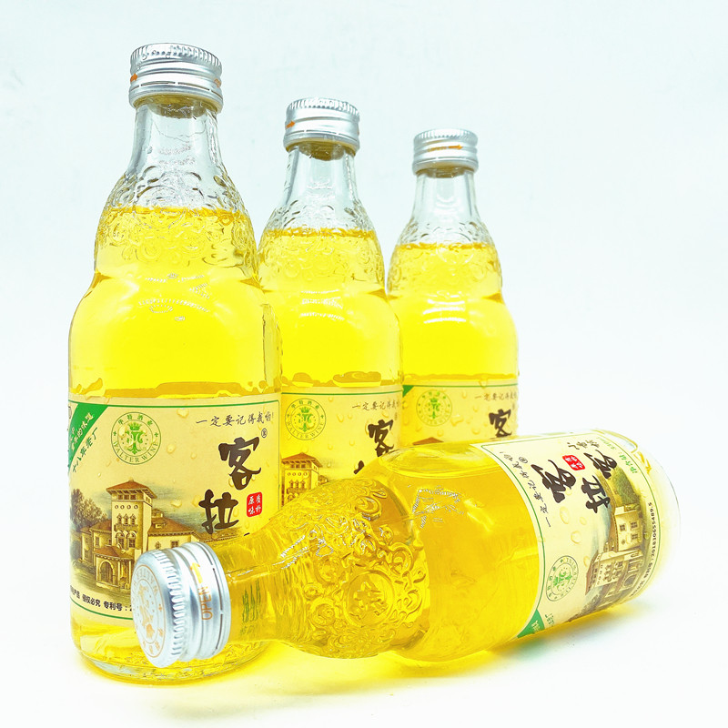 小香香槟汽水客拉客碳酸饮料330mi6瓶包邮怀旧碳酸饮料
