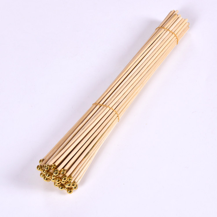 旗杆30cm实心竹竿8号旗帜竹杆21cm旗帜