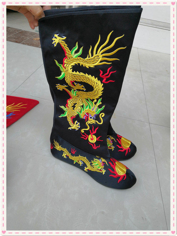 戏曲戏剧皇帝龙靴高靴朝变脸龙靴厚底龙靴寸底龙更多舞鞋