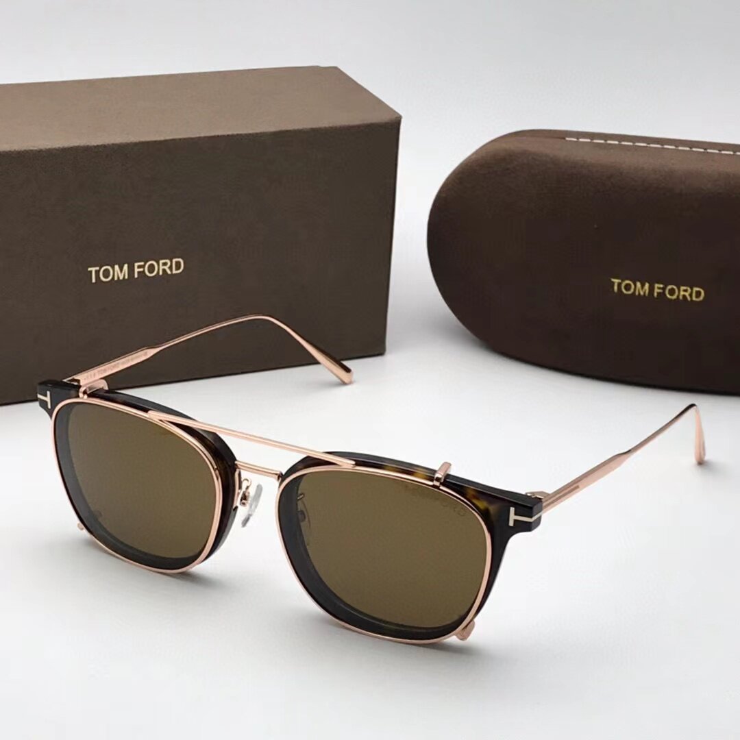 tomford汤姆福特套镜偏光墨镜近视近视眼眼镜架夹片太阳镜眼镜架