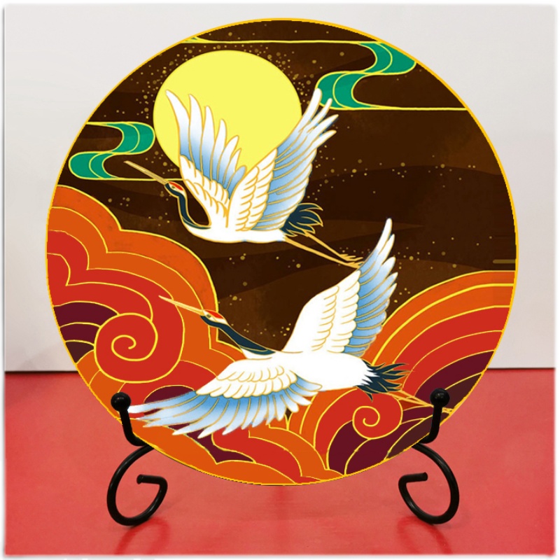 珐琅景泰蓝金丝彩丝彩砂画掐丝diy手工掐丝画材料景泰蓝