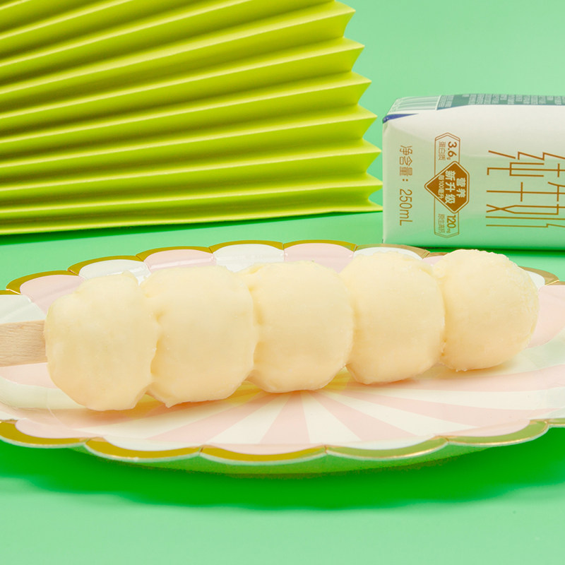 盛京飞雪大奶串雪糕15支20支清型奶油冰棍73g冰淇淋