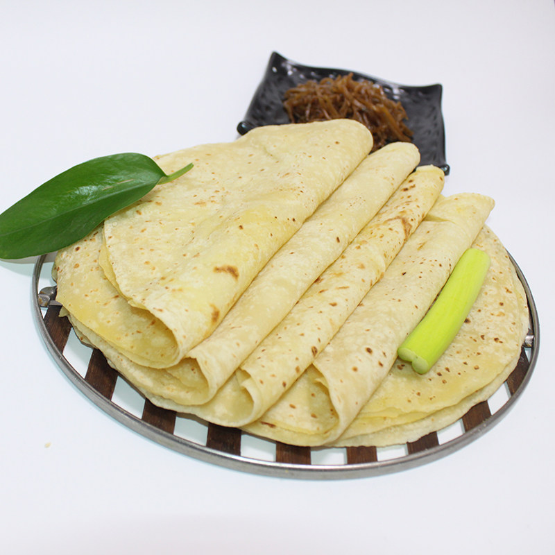 正宗景芝三页饼山东烙饼潍坊特产手工面食卷饼手抓饼擀饼薄饼包邮