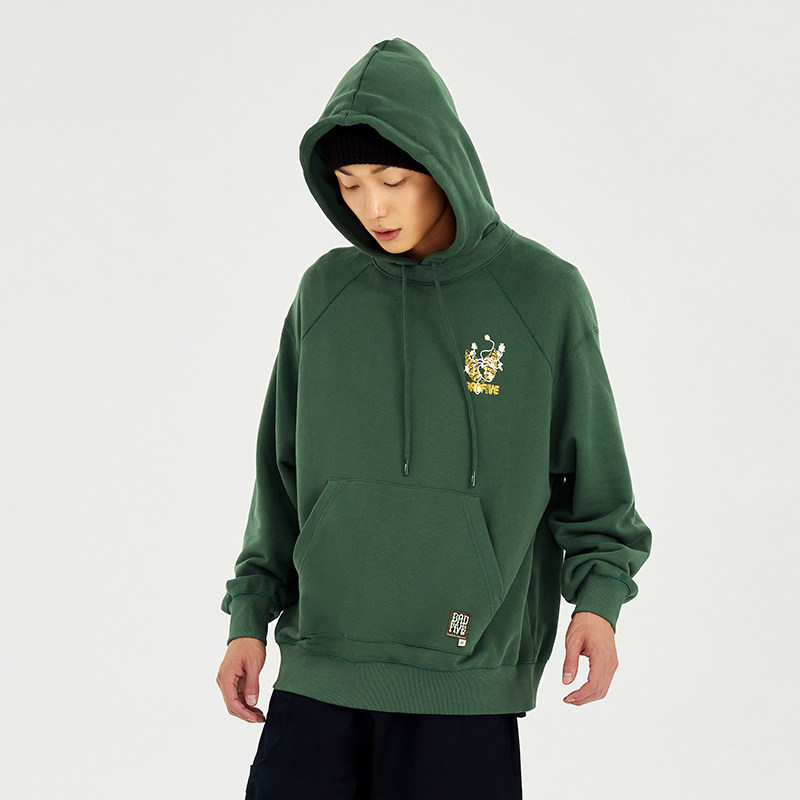 李宁虎年春季反伍badfive运动时尚卫衣男女同款套头连帽运动服