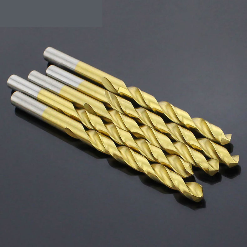 钻头麻花镀钛高速钢手电电钻不锈钢1mm15mm2mm25mm3mm33mm麻花钻