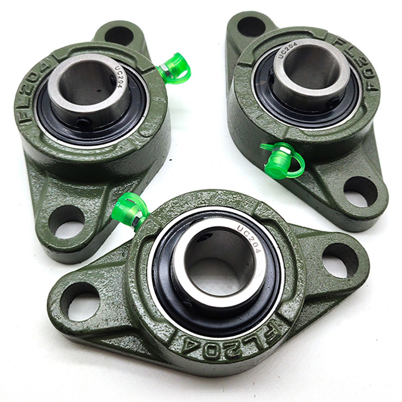 外球面轴承带座方形轴承座套ucf201 202 203 204 205 206 207 208