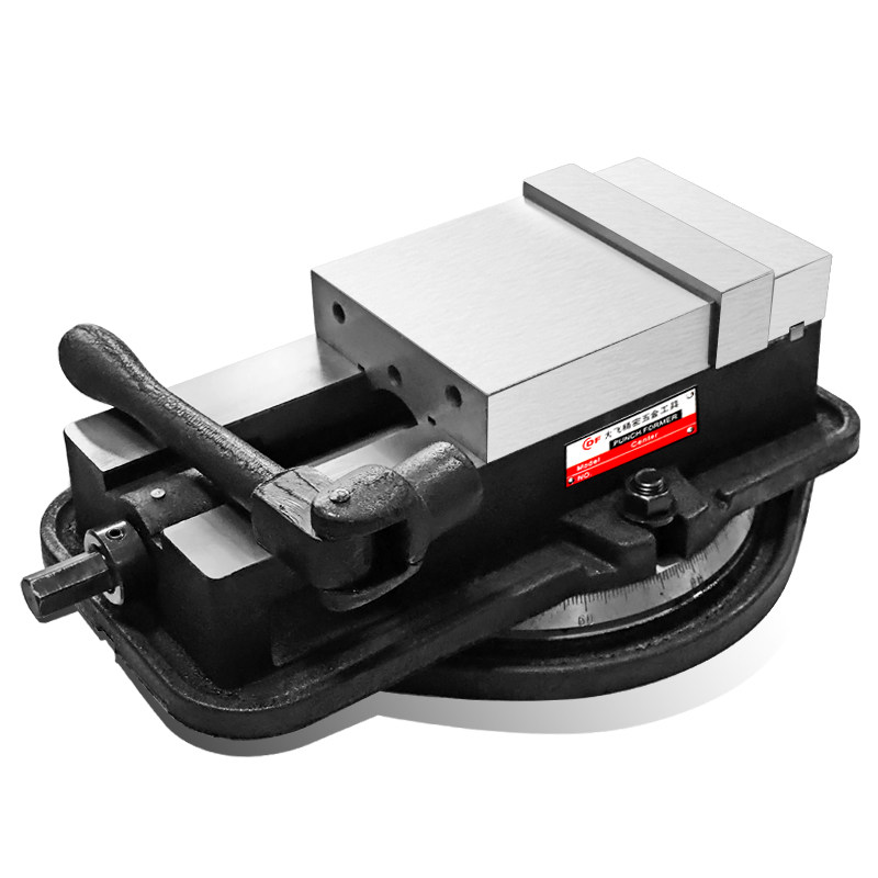 6寸虎钳台湾dafei角固铣床批士cnc重型4寸台虎钳