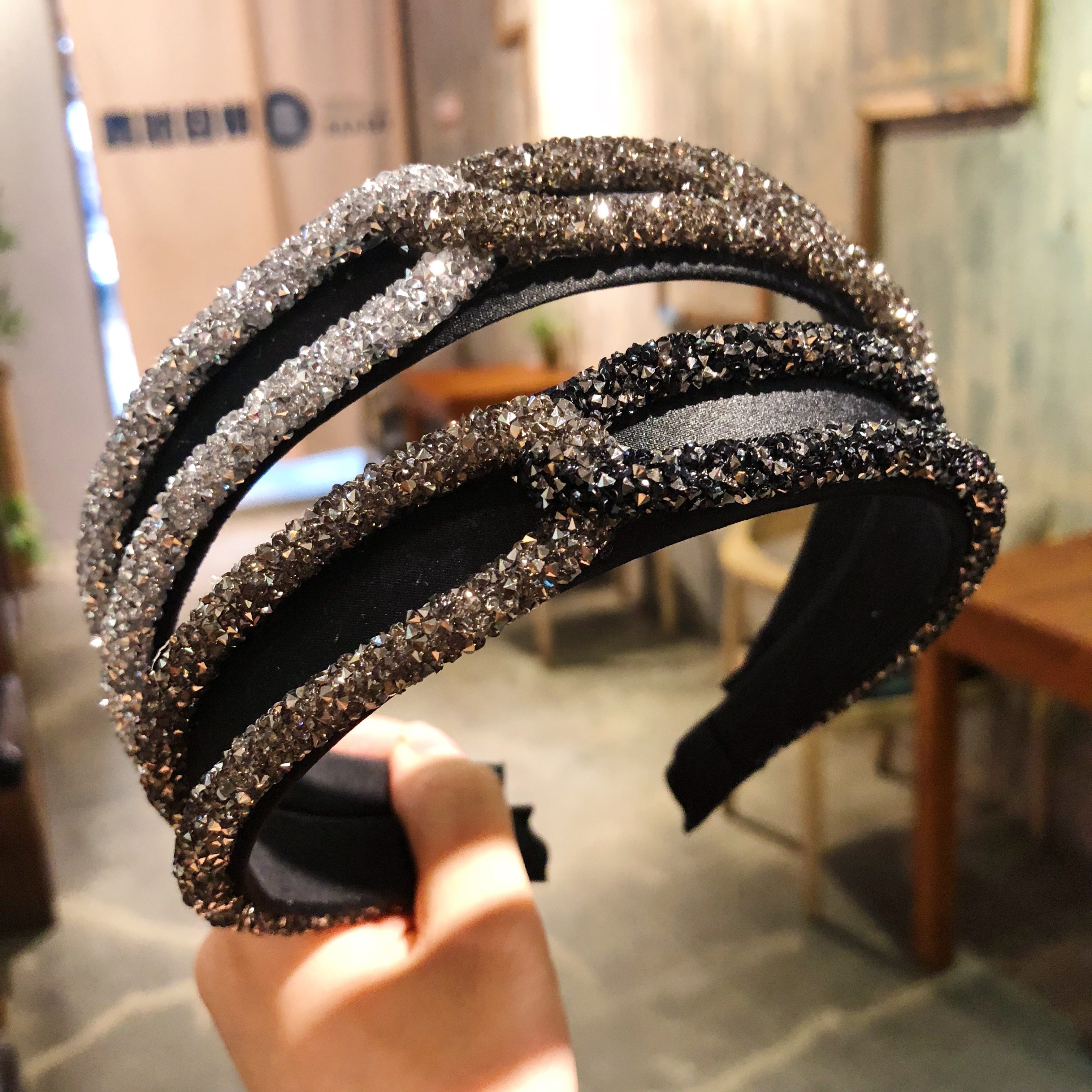 发箍头箍韩国简约打结洗脸布艺宽边发卡压发发饰