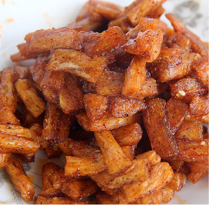 湖南特产东旺顶牛素牛牛筋真牛麻辣儿时零食面筋制品