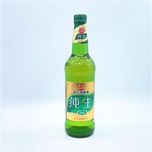 【瑞祥东北坊】金士百啤酒纯生啤酒干啤酒 500ml 12瓶多省包邮