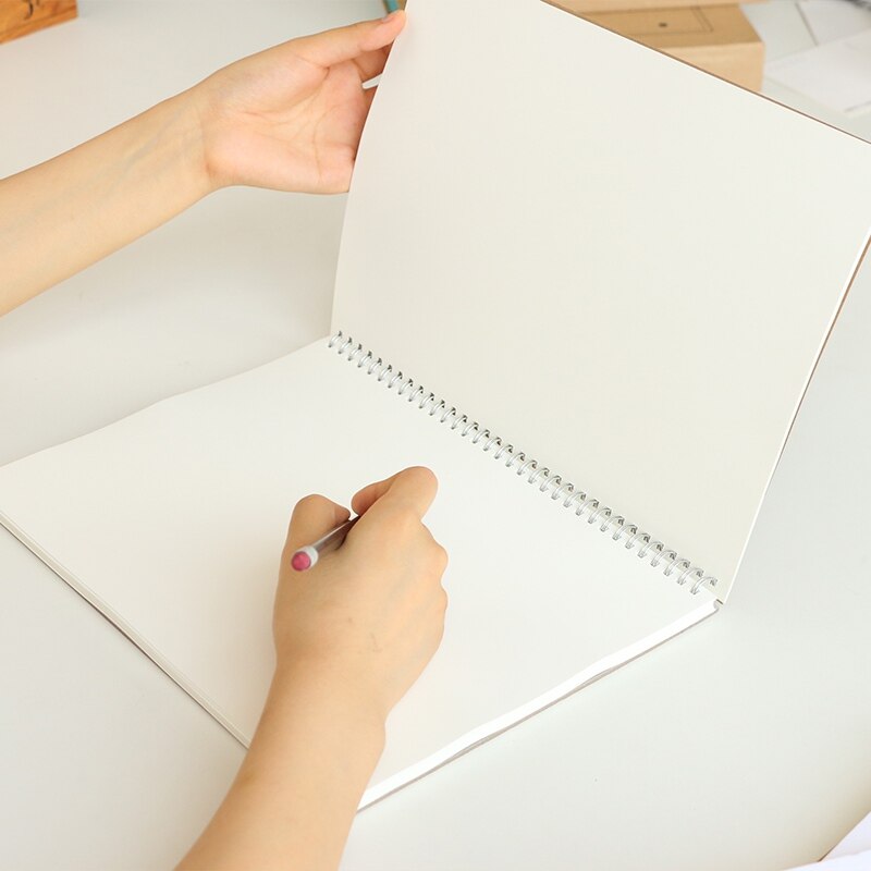 巨门文具24k16k双圈速写本绘画旅行时光素描本涂鸦本学生文具