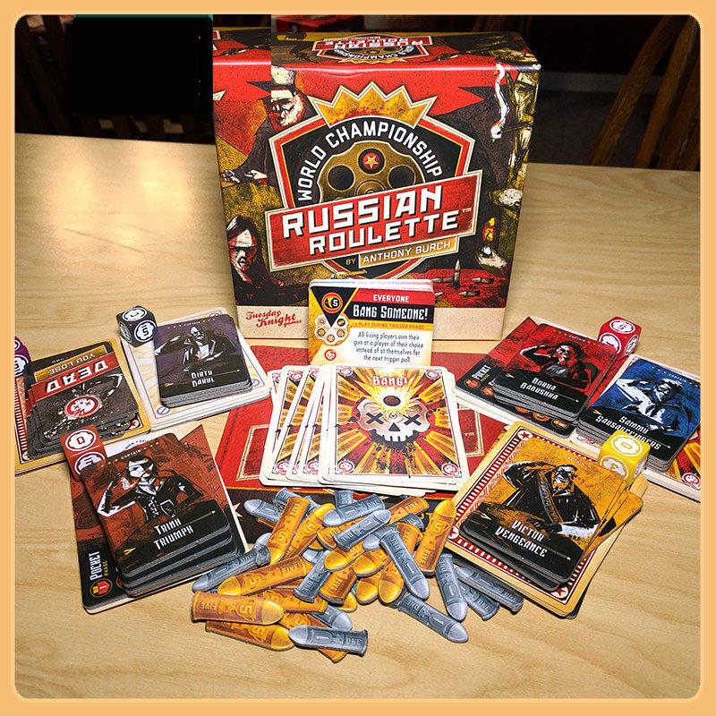 正版桌游赌命大赛中文版爆款聚会游戏成人休闲桌游卡牌