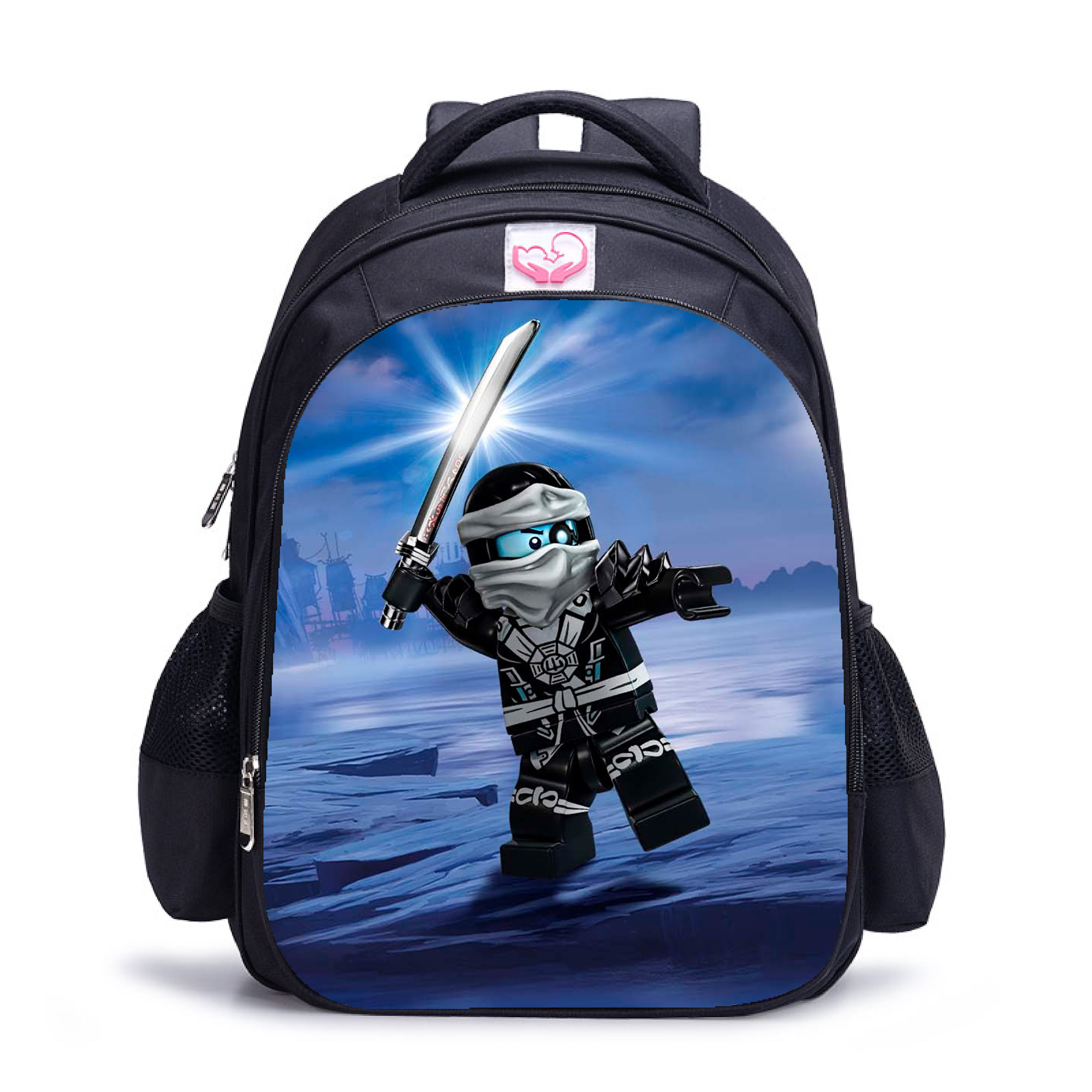 lego乐高书包男女孩双肩背包小学生时尚卡通图案学生书包