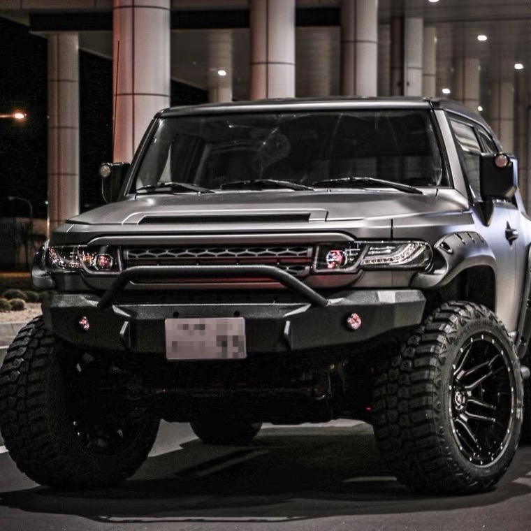 酷路适用于丰田fj改装保险杠总成泽镁铝合金包围其它加装