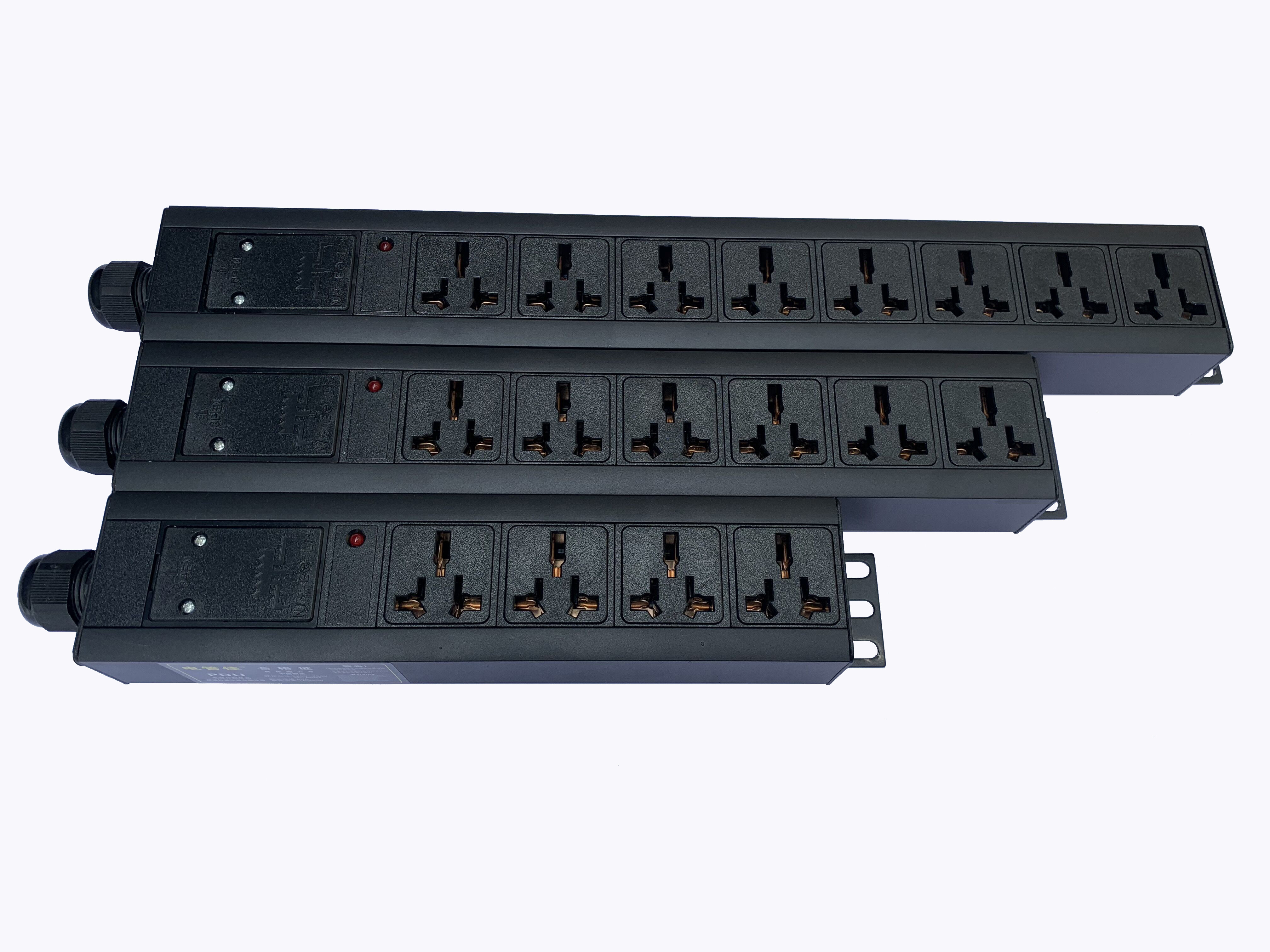 大功率32a8000w10000w12000w工业排插座pdu16位20位16a无线接线板