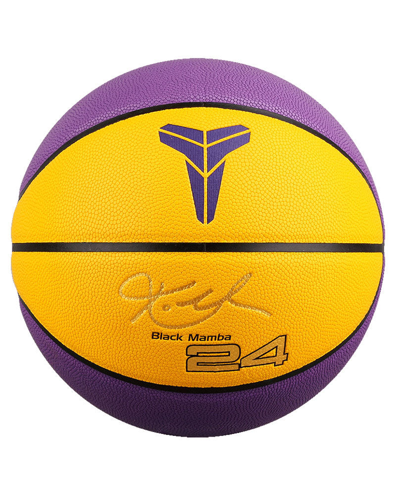 黑曼巴24号蓝球科比篮球签名纪念学生儿童比赛篮球