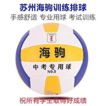 Suzhou Haiju ຍີ່ຫໍ້ volleyball ເຂັມຮູບແບບ No. 5 ໂຮງຮຽນສູງການສອບເສັງເຂົ້າຮຽນພິເສດຮູບແບບເຂັມ air volleyball ໂຮງຮຽນກາງຟຣີການຂົນສົ່ງປະກັນໄພ engraved ຊື່