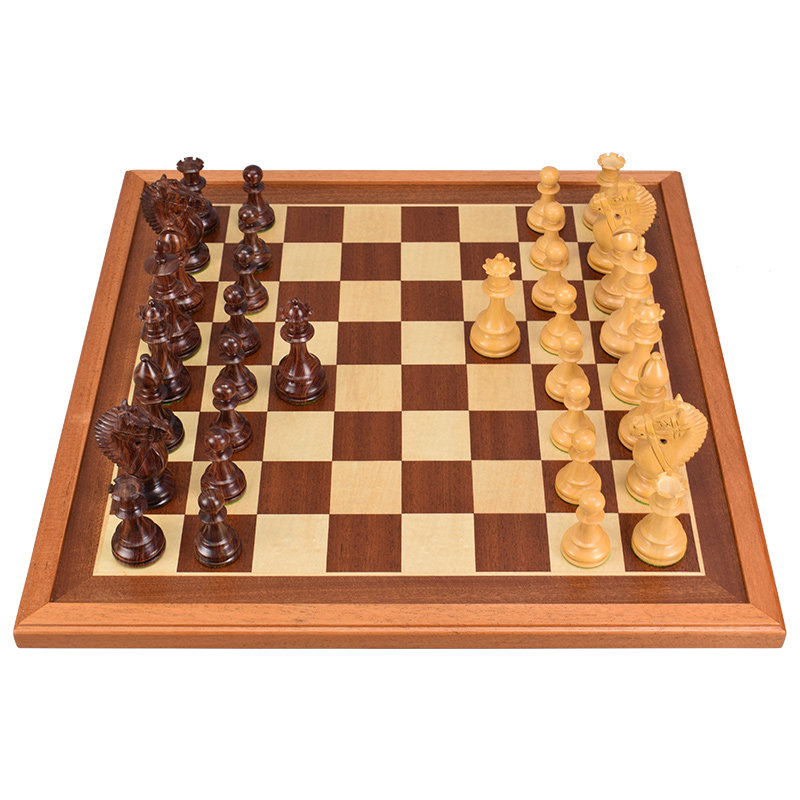 御圣杨木用棋比赛棋盘棋子象棋国际象棋黄杨木花梨国际象棋