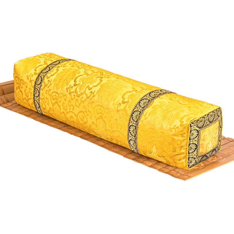 枕头非遗手工刺绣中式仿古荞麦古代老式长方形枕头