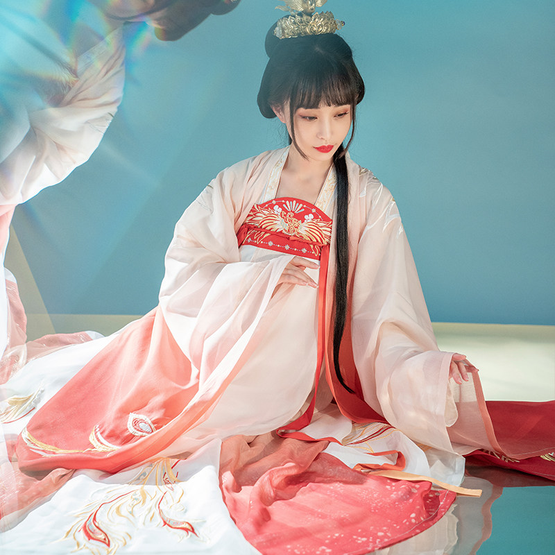 凤凰于飞裙汉齐胸联名荣耀王者十三余昭君王昭君豆蔻民族服装