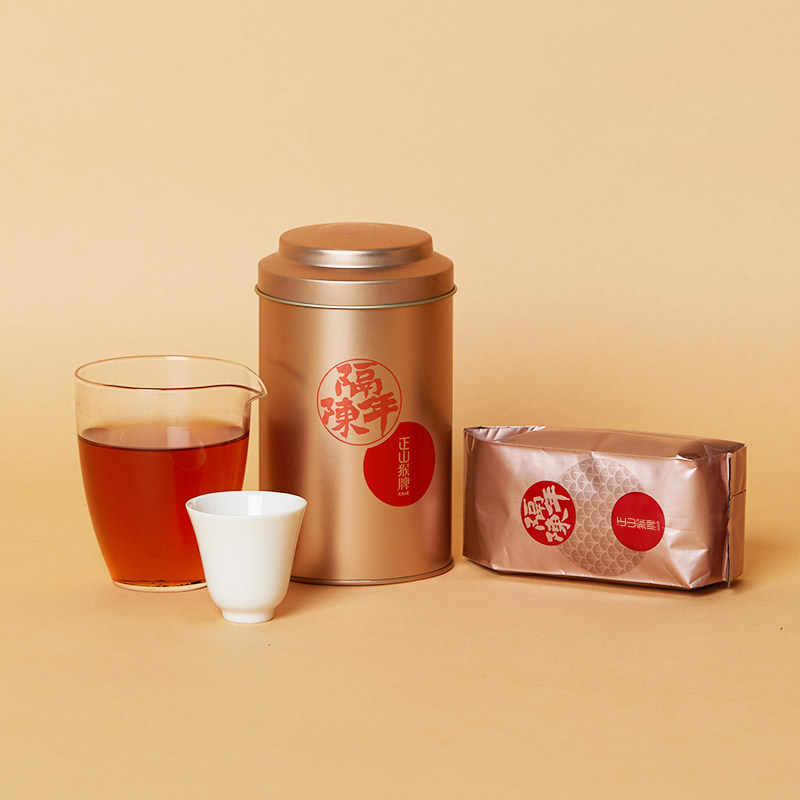 大红红袍正山猴牌隔年陈茶叶茶叶单罐一级乌龙茶大红袍
