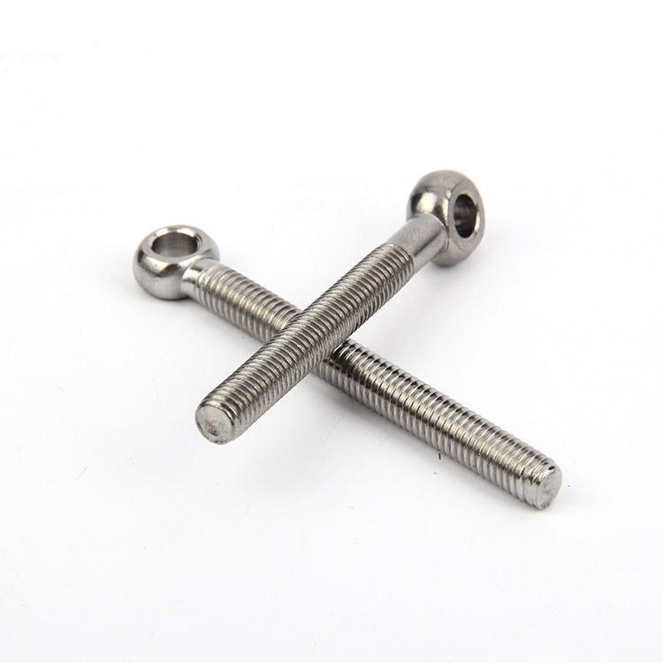 螺丝活节不锈钢鱼眼螺栓带孔现货m8螺栓