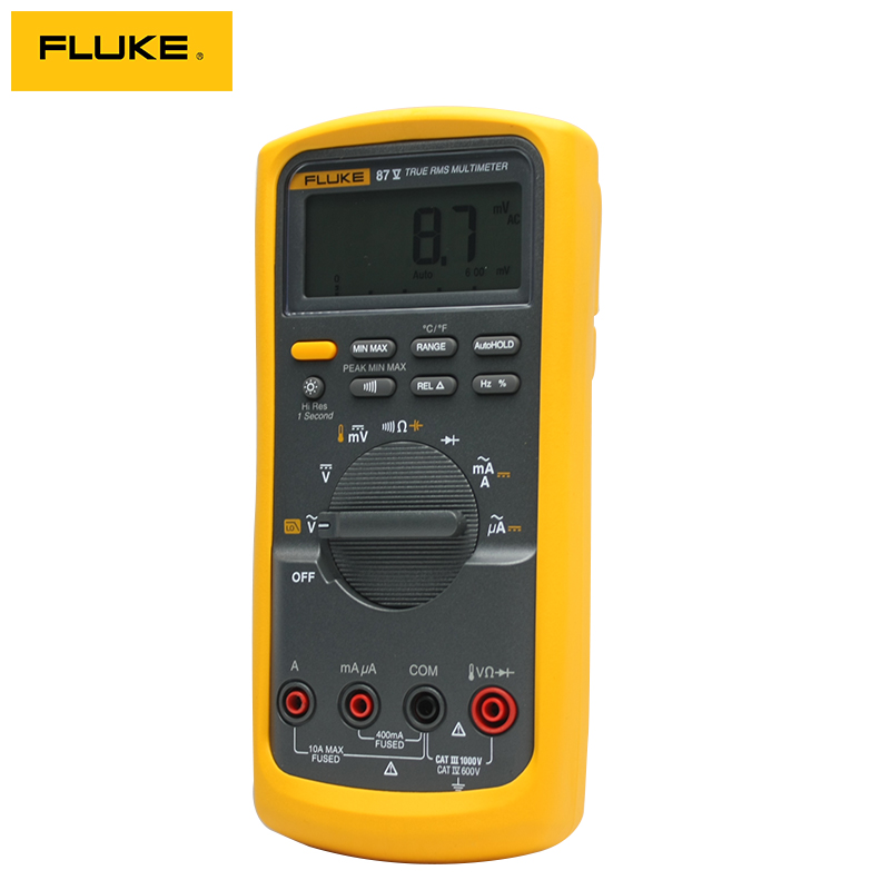 福禄克flukef-87v四位数字万用表f87-5f88-5万用表