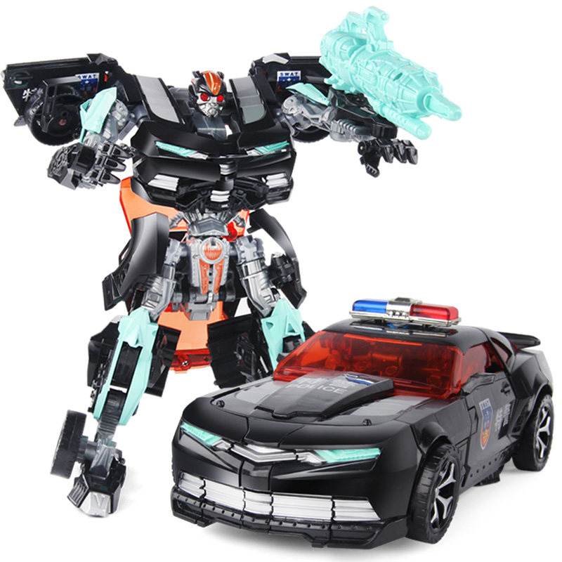 合金变形机器人金刚gt大力神玩具男孩儿童合体战神汽车人手办模型