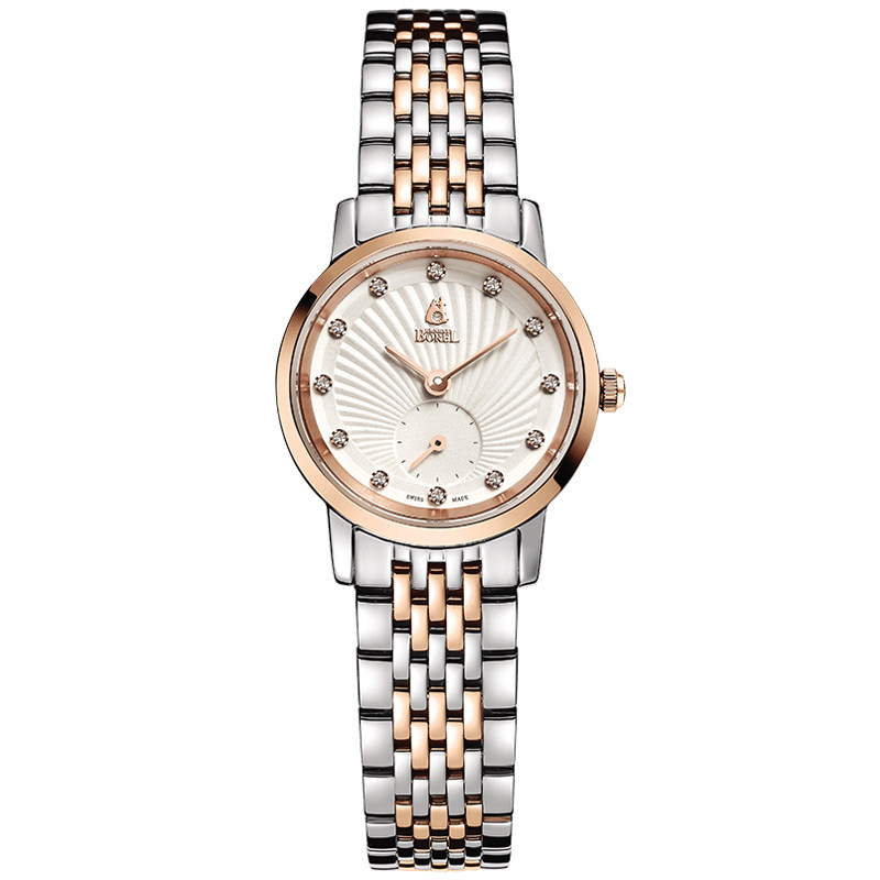 瑞士依波路乔斯系列女士手表石英表镶钻lbr809l-4599