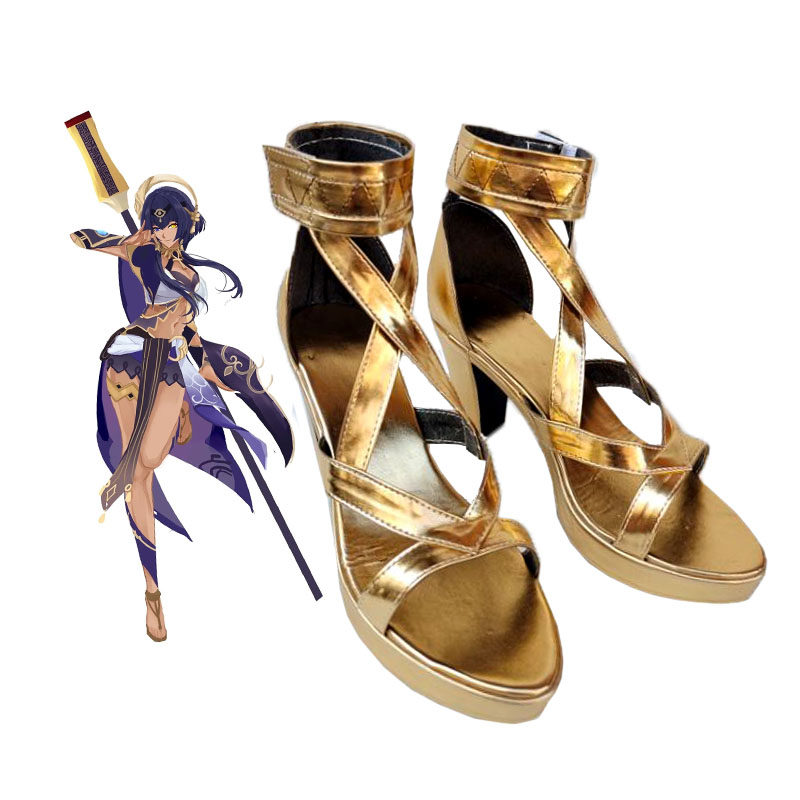 原神cos须弥坎蒂丝cosplay游戏动漫鞋子子来萌萌cosplay配件