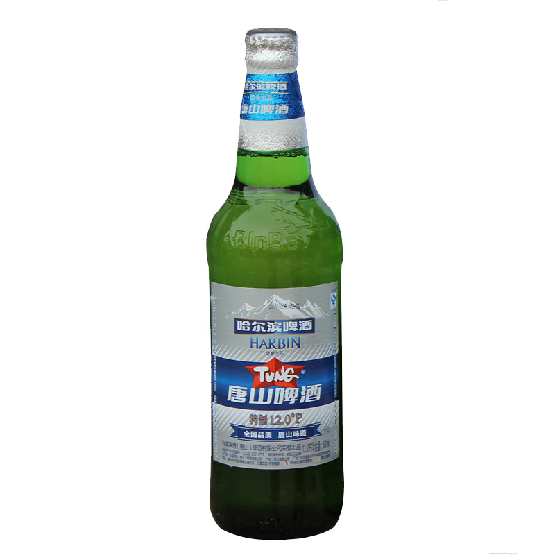哈尔滨唐山啤酒12度6瓶装500ml特制清爽啤酒多省整箱包邮