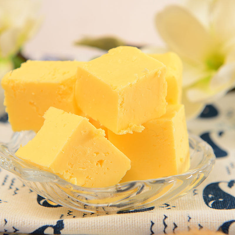 酥油西藏牦牛头层手工无水固体上等冷藏1斤奶油