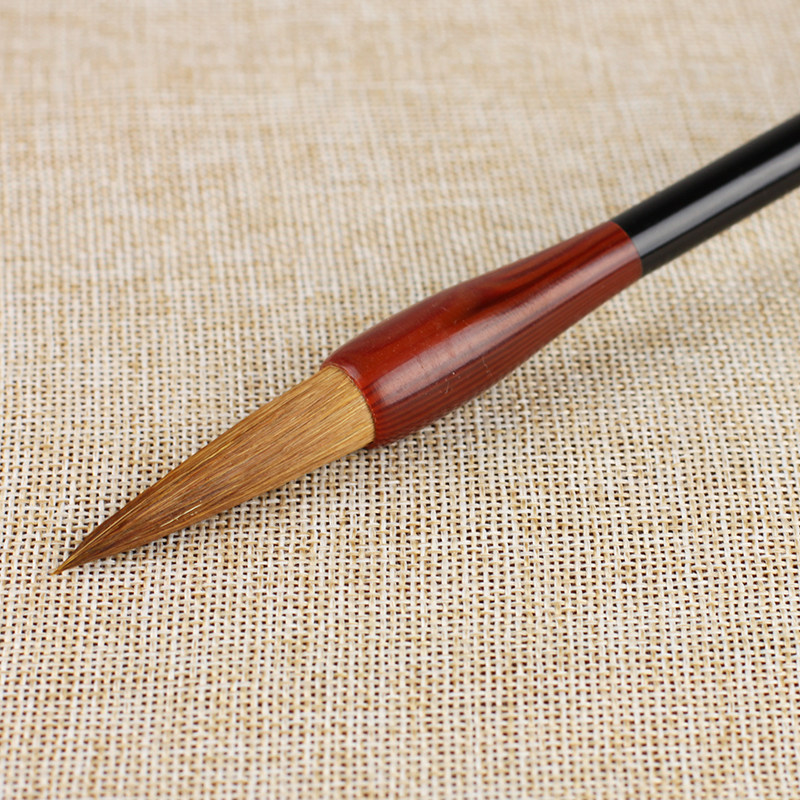 湖笔狼毫善琏文房四宝书法练习毛笔湖州正品大中小毛笔