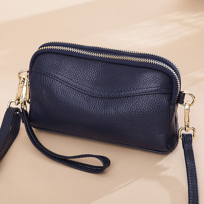 手拿包女2022新款时尚真皮手抓包女包斜挎小包手拿包