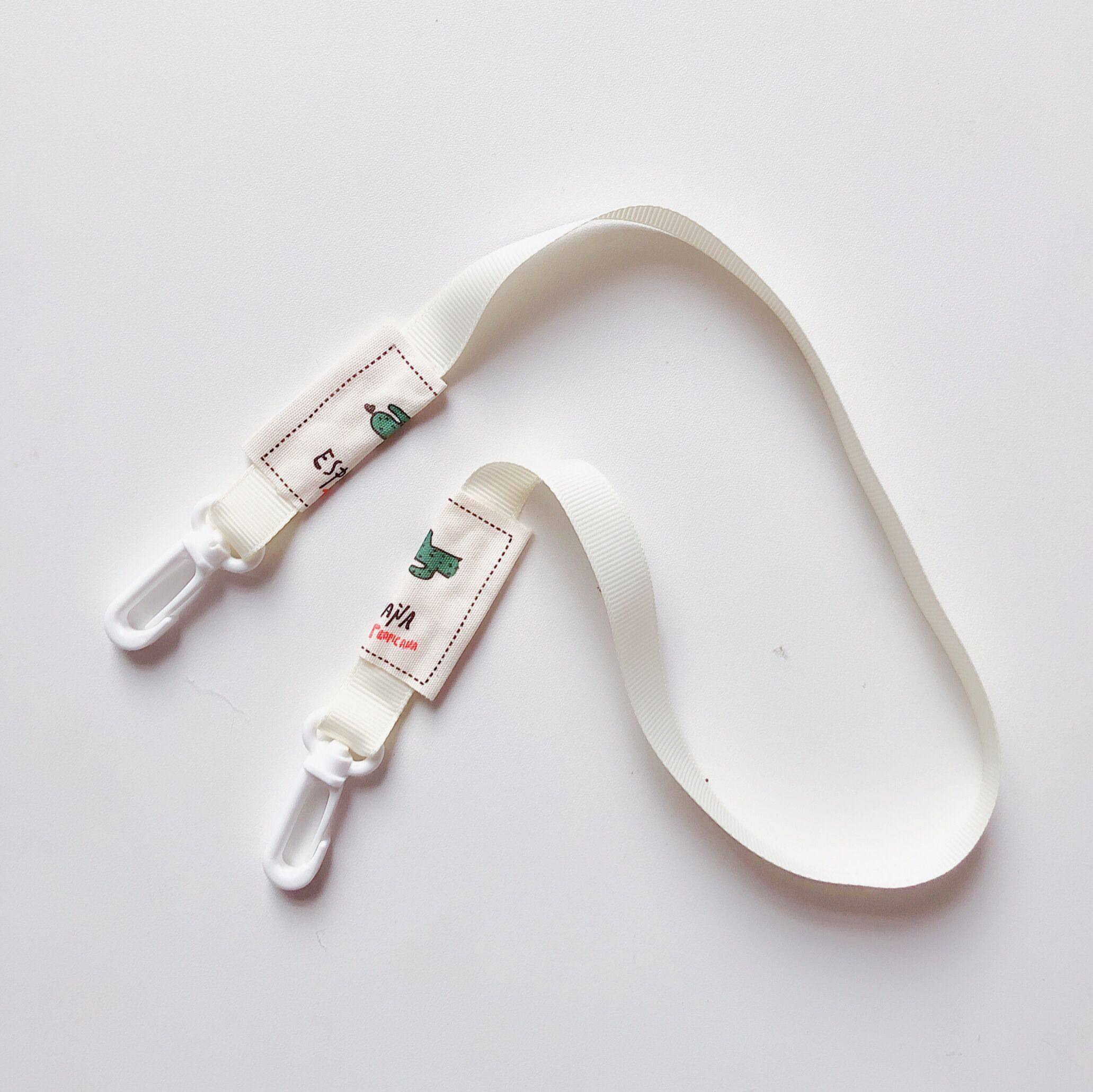 口罩韩综同防掉挂绳防丢挂脖布条柔软带子便携绳