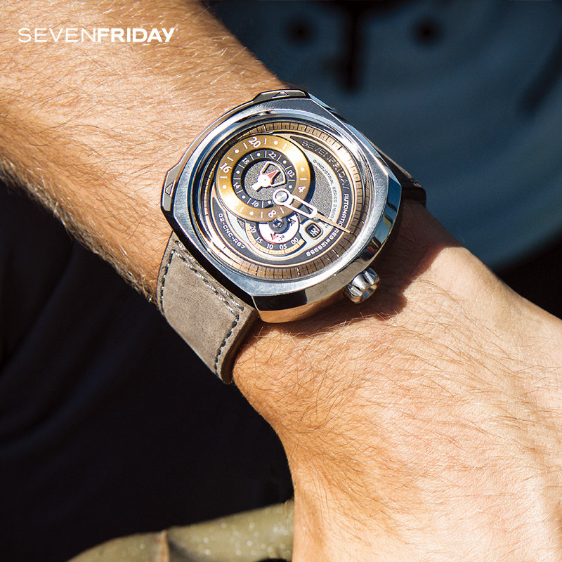 【直营】sevenfriday瑞士7个七个星期五手表机械男表m3/01—m3/01