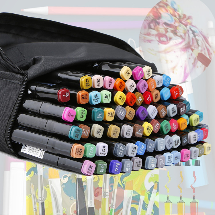 马克正品touch三代酒精油性色系3代马克笔