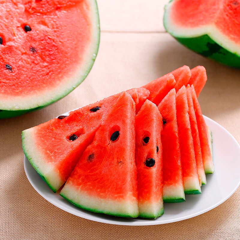 顺丰单只当季7斤大个头茬上海麒麟新鲜水果西瓜