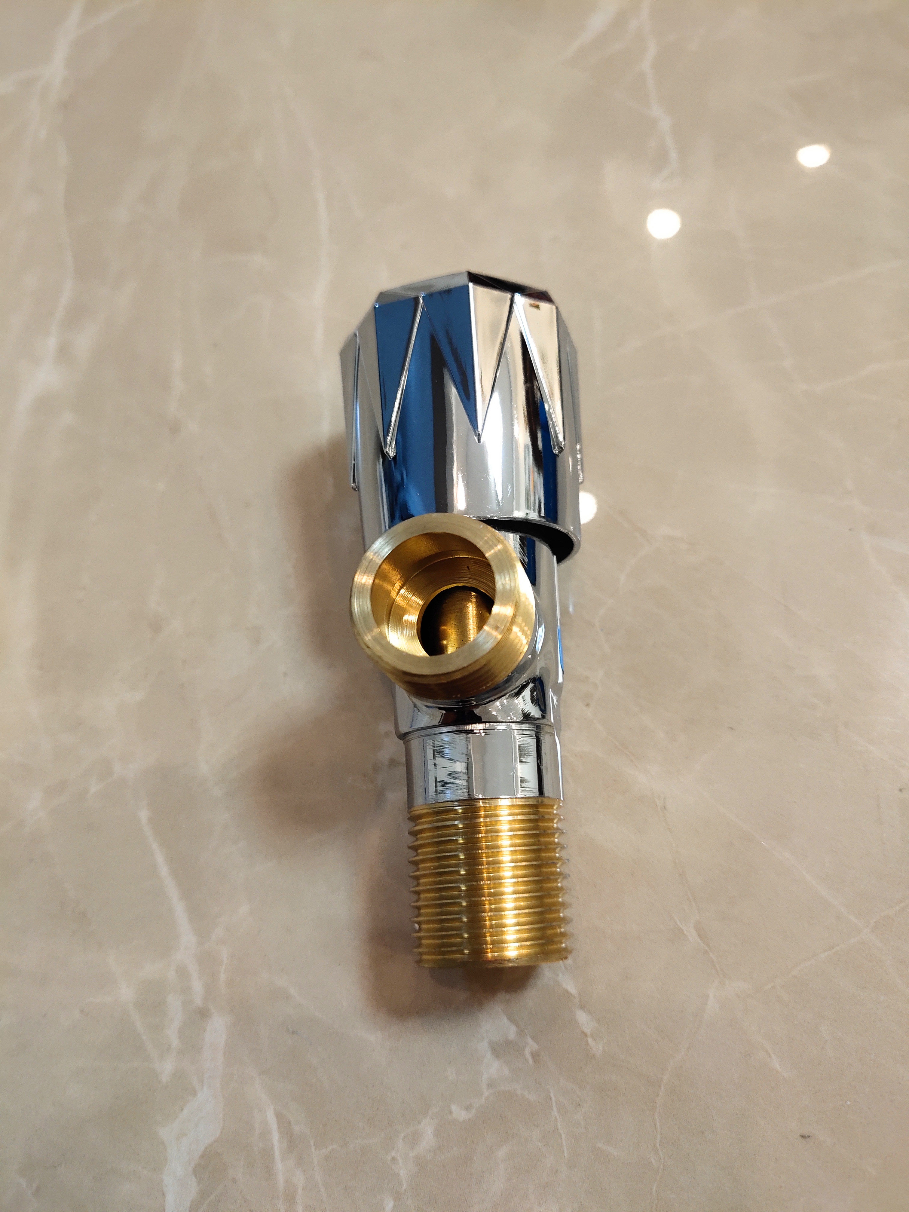 角阀牧全铜加加长加厚马桶热水器冷热水三角台盆角阀