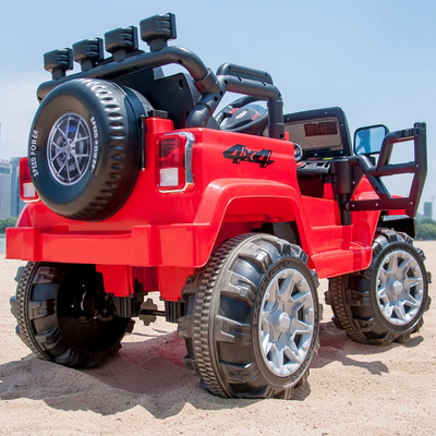4驱!4轮越野儿童电动车四轮玩具充电汽车可坐人小孩宝宝四驱童车