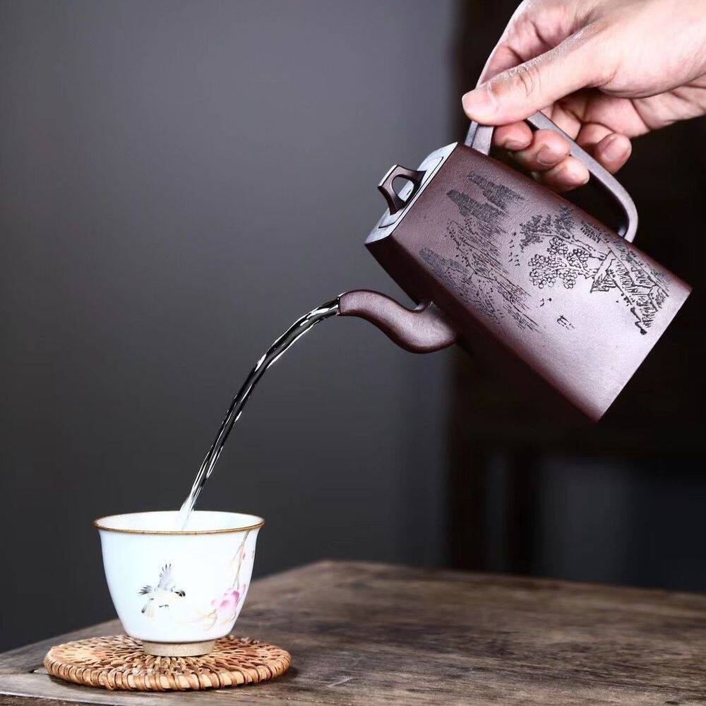 紫砂壶毫升宜兴宜兴紫砂葛惠琴纯手工原矿矿石红壶茶壶