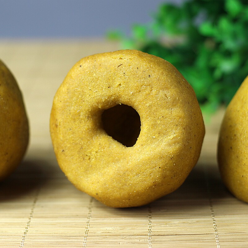 6个粗粮杂粮窝头豆面黄豆面加糖不加面食手工包点