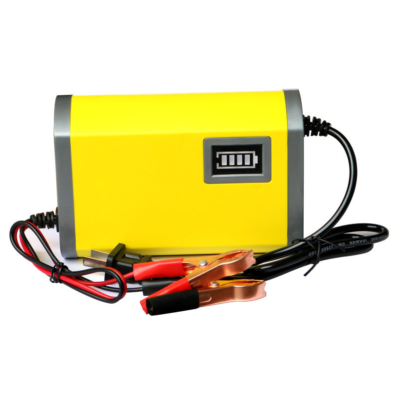 绿维12伏电动车铅酸电池充电器充满自停其它