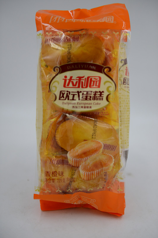 蛋糕达利园糕点欧式鸡蛋225g8整件20包早餐手撕传统西式糕点