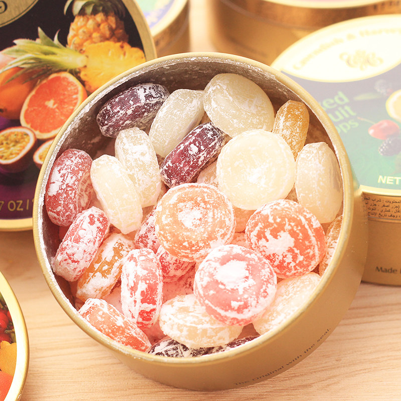 德国进口嘉云水果糖高颜值糖果年货零食嘉云糖硬糖礼盒罐喜糖散装